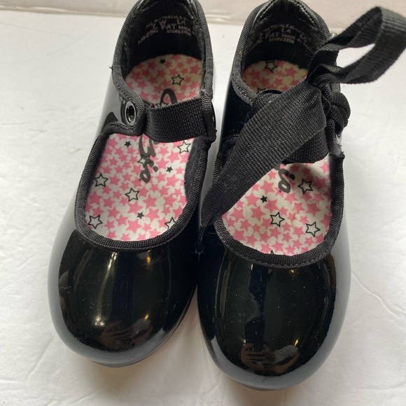 CAPEZIO JR. TYETTE TAP SHOES Size 7 - Picture 3 of 11
